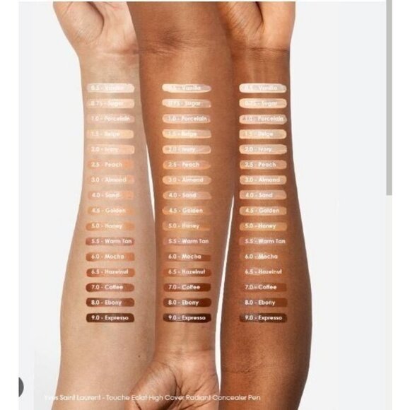 YSL Touche Eclat High Cover Radiant Concealer - #7 Coffee - Picture 7 of 11